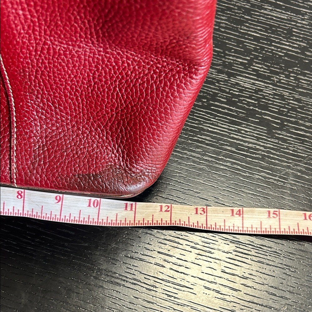 Dooney & Bourke Deep Red Tote - Picture 12 of 14